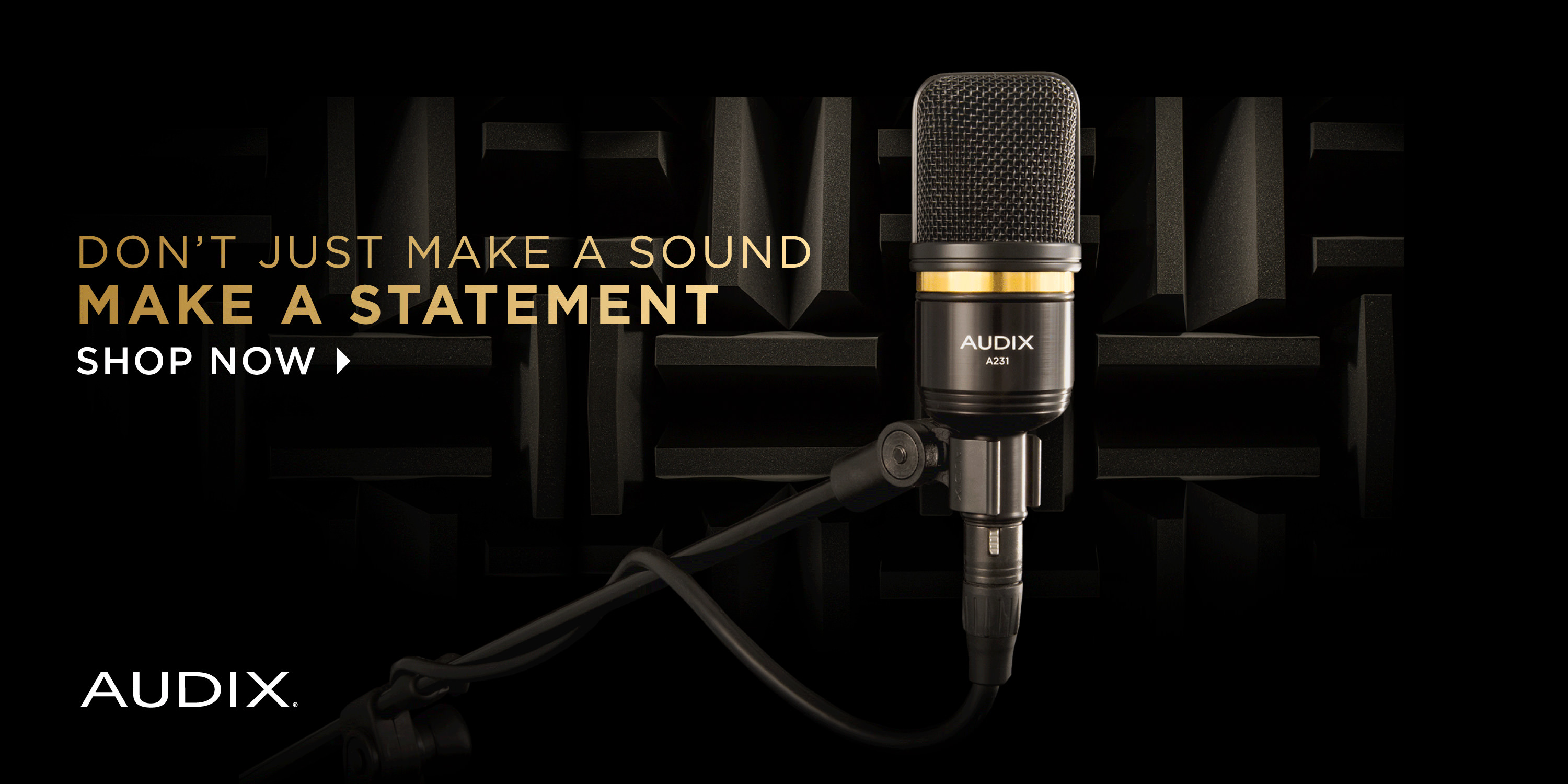 Audix Microphones ad