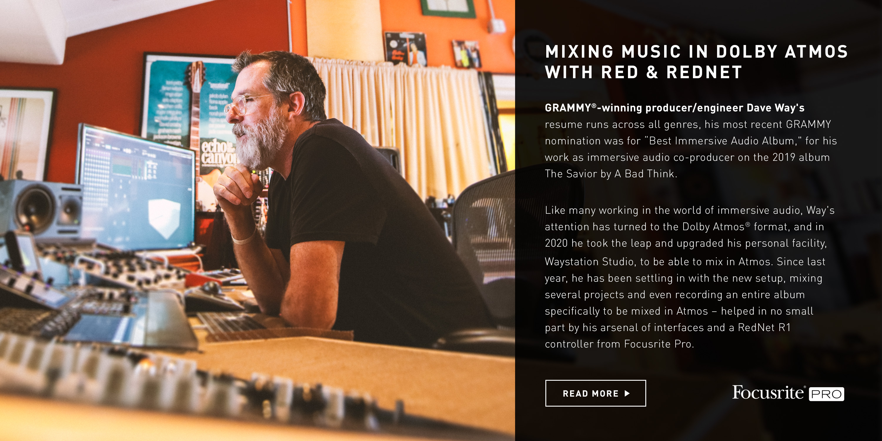 Focusrite Pro ad