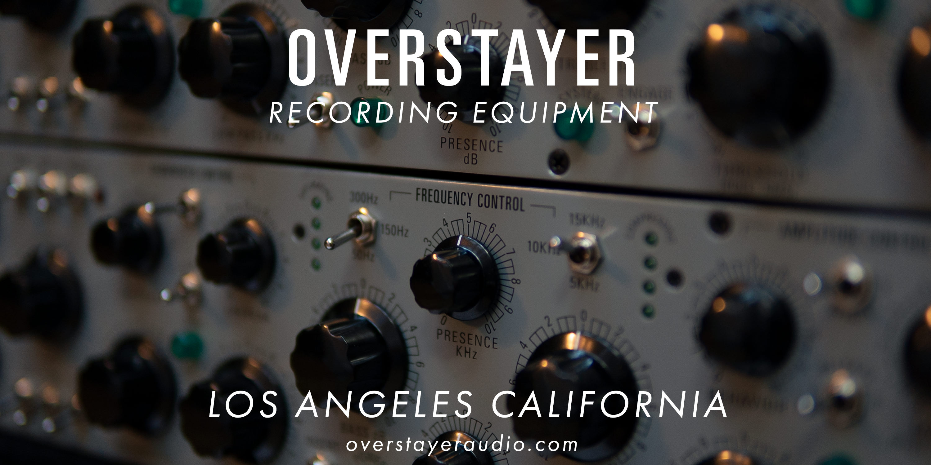 Overstayer Recording Equipment ad
